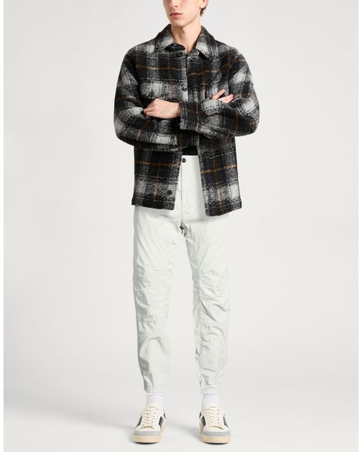 C P Company White Light Pants Cotton for men