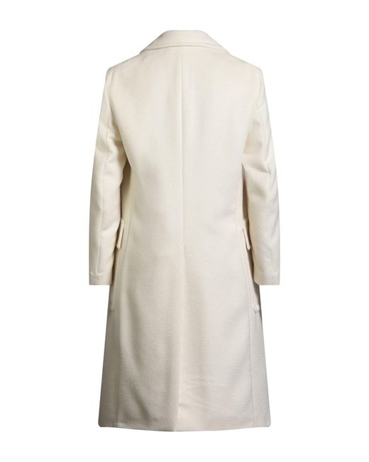Lardini Natural Coat Virgin Wool, Alpaca Wool for men
