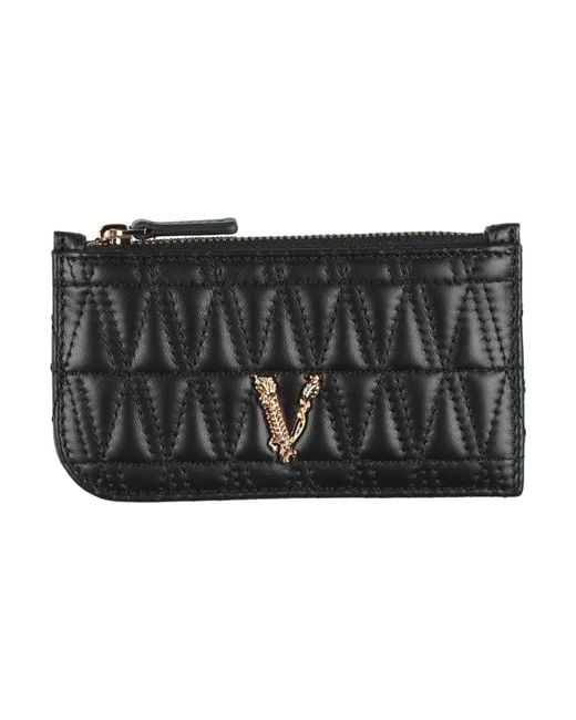 Versace Black Cardholder