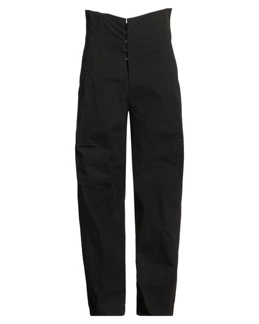Yehuafan Black Pants Cotton