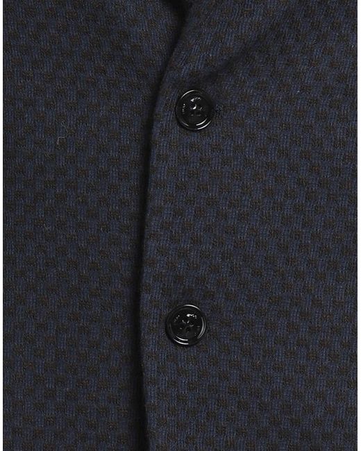 Liu Jo Blue Blazer Cotton, Wool, Polyester, Polyamide for men