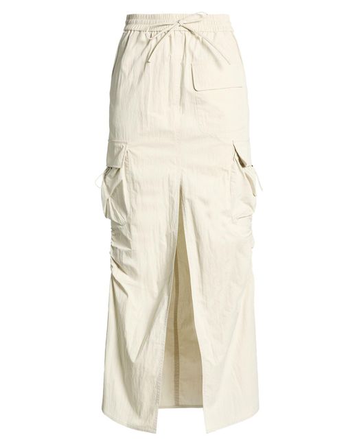 Isabelle Blanche Natural Maxi Skirt