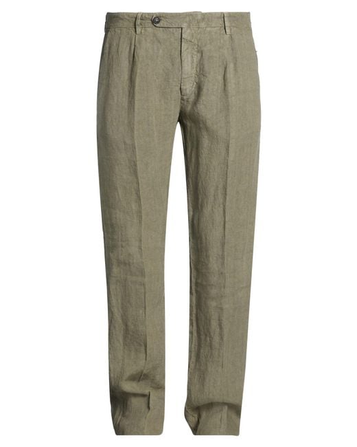 Massimo Alba Green Trouser for men