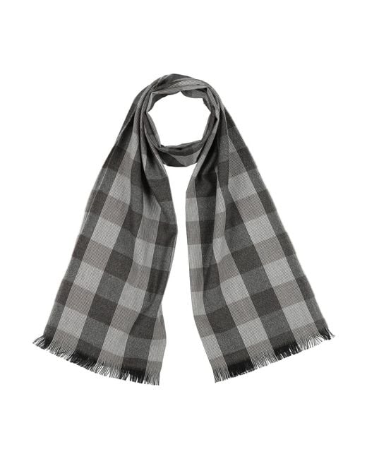 Drumohr Gray Scarves for men
