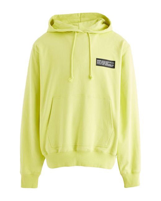 Helmut Lang Yellow Sweatshirt for men