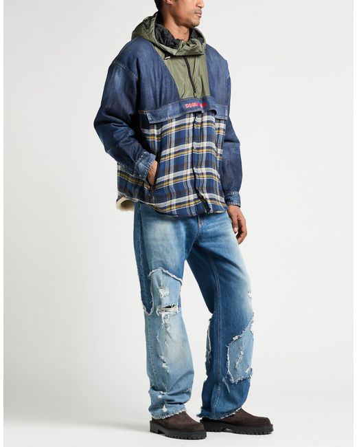 DSquared² Blue Jackets for men