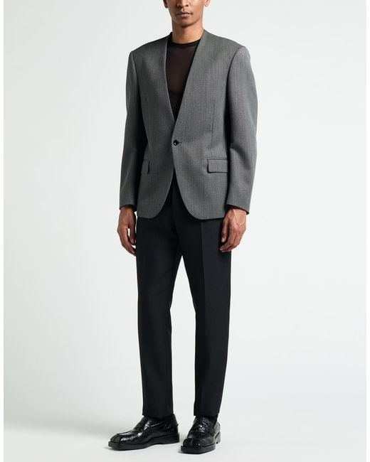 Lardini Gray Blazers for men