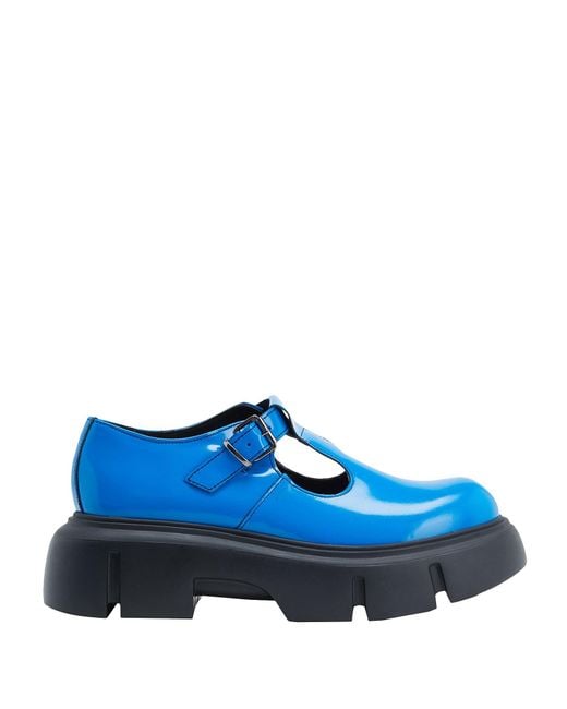 8 by YOOX Blue Loafers