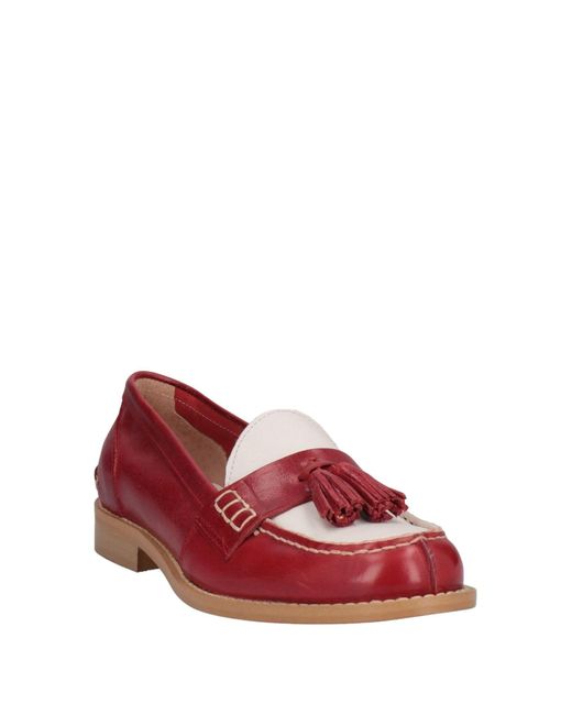 Divine Follie Red Loafers