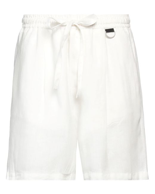 Low Brand White Shorts & Bermuda Shorts for men