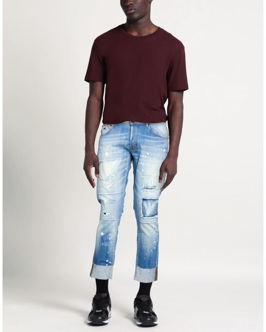 Tramarossa Blue Jeans Cotton, Elastane for men