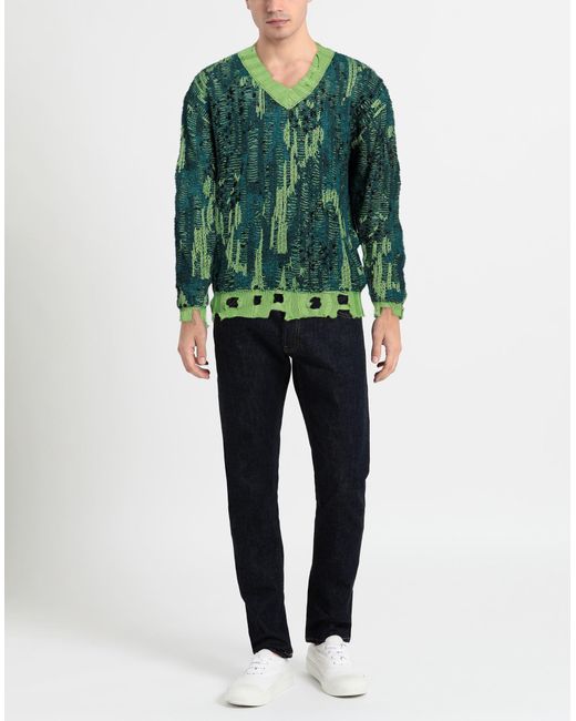 ANDERSSON BELL Green Sweater for men