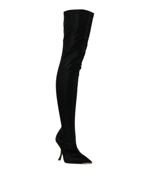 Gedebe Black Boot Textile Fibers