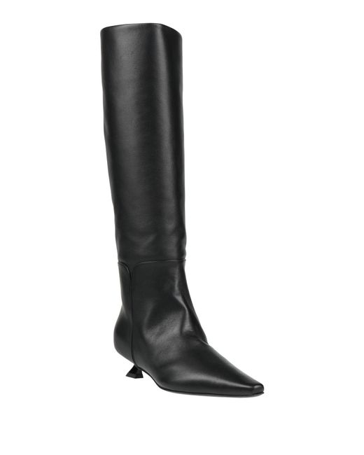 3Juin Black Boot Leather