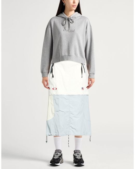 Oakley Blue Midi Skirt Polyamide