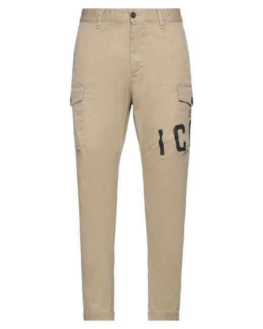 DSquared² Natural Pants for men