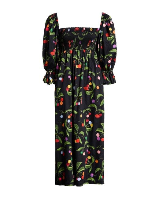 Borgo De Nor Black Midi Dresses