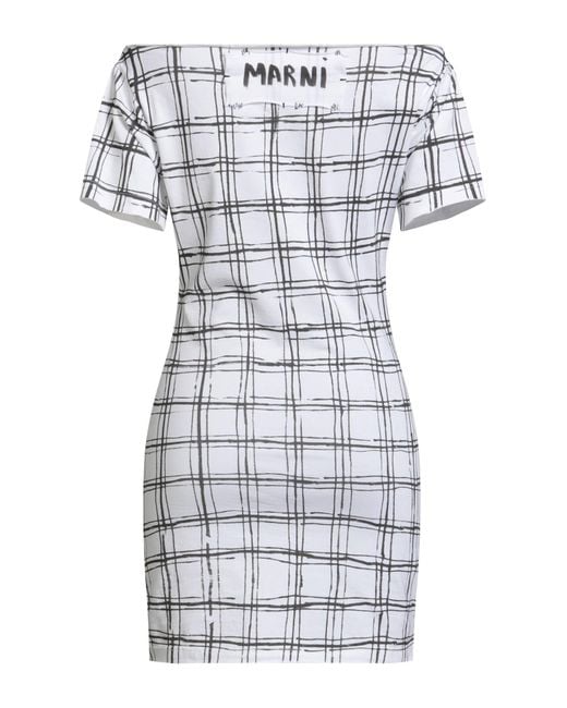 Vestito Corto di Marni in White