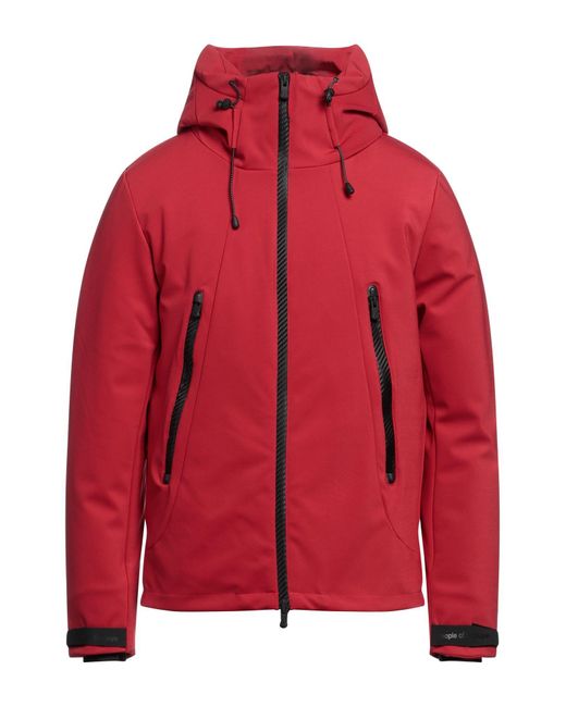 People Of Shibuya Red Jacket for men