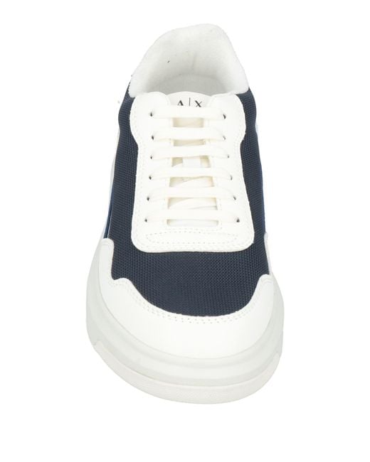 ARMANI EXCHANGE Blue Trainers for men