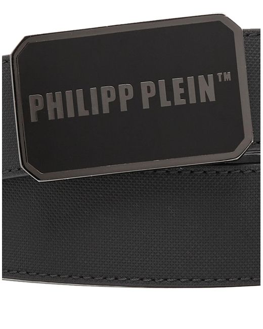 Cinturón Philipp Plein de hombre de color Black