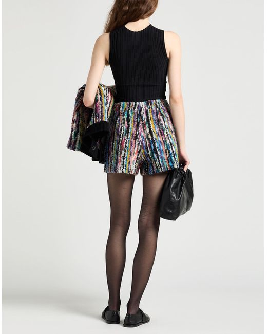 Missoni Blue Shorts & Bermuda Shorts Wool, Mohair Wool, Polyamide