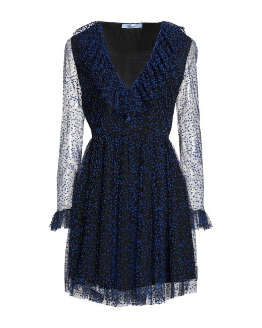 Blumarine Blue Short Dress