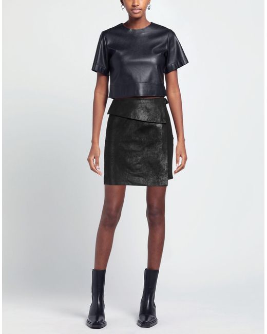 Gaelle Paris Black Mini Skirt