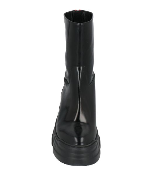 Pollini Black Ankle Boots