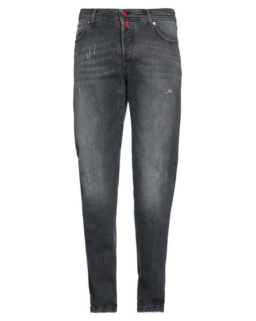 Pantaloni Jeans di Kiton in Gray da Uomo