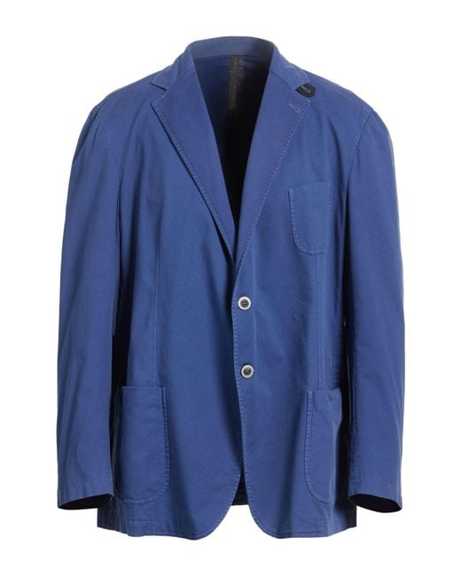 Tombolini Blue Blazers for men