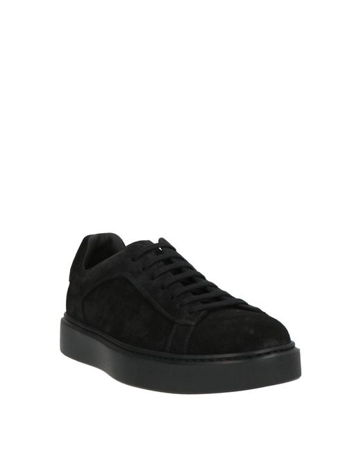 Doucal's Black Trainers for men
