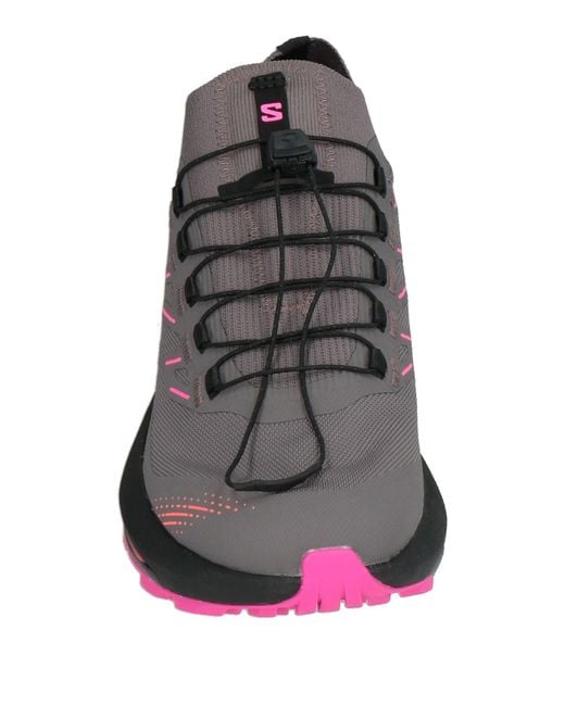 Salomon Gray Sneakers
