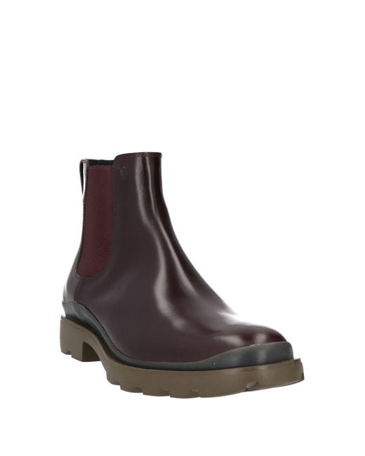 Tod's Brown Ankle Boots for men