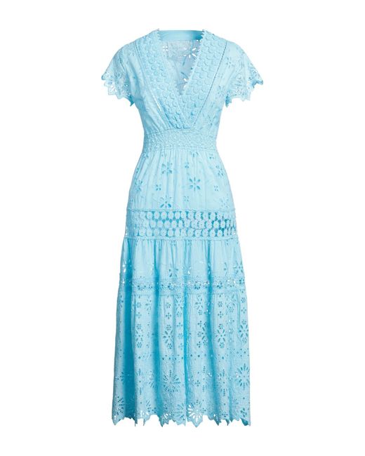 Temptation Positano Blue Midi Dress