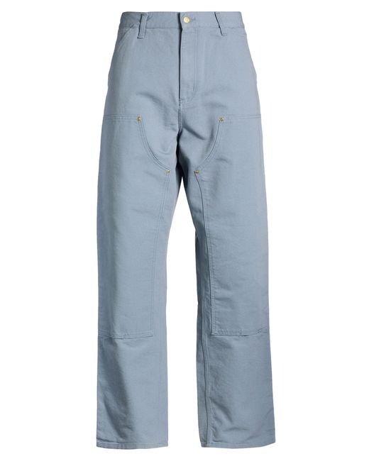 Carhartt Blue Pants Cotton, Polyester for men