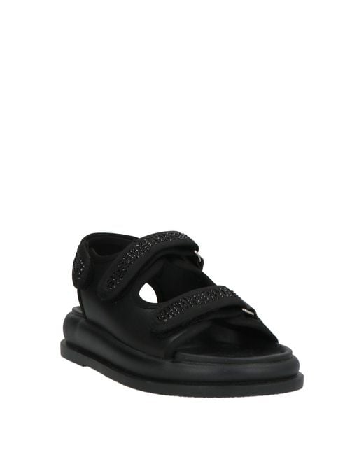 Baldinini Black Sandals
