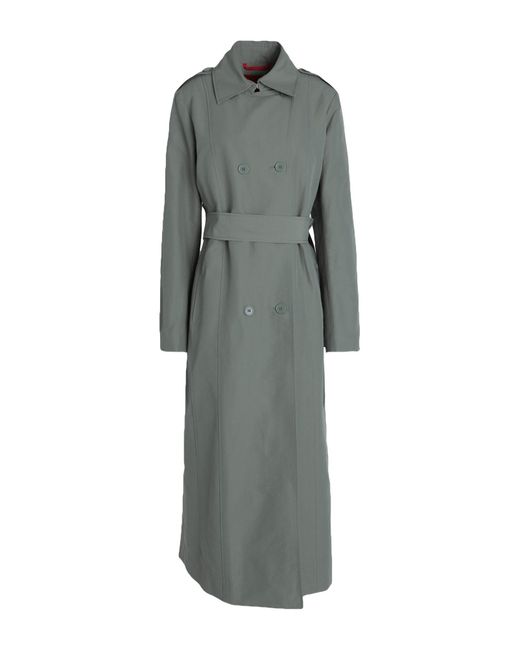 MAX&Co. Gray Overcoat & Trench Coat
