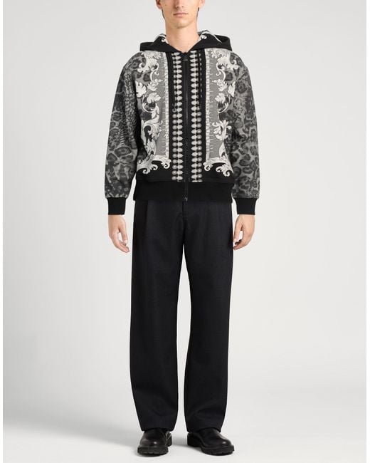 Versace Jeans Couture Black Sweatshirt for men