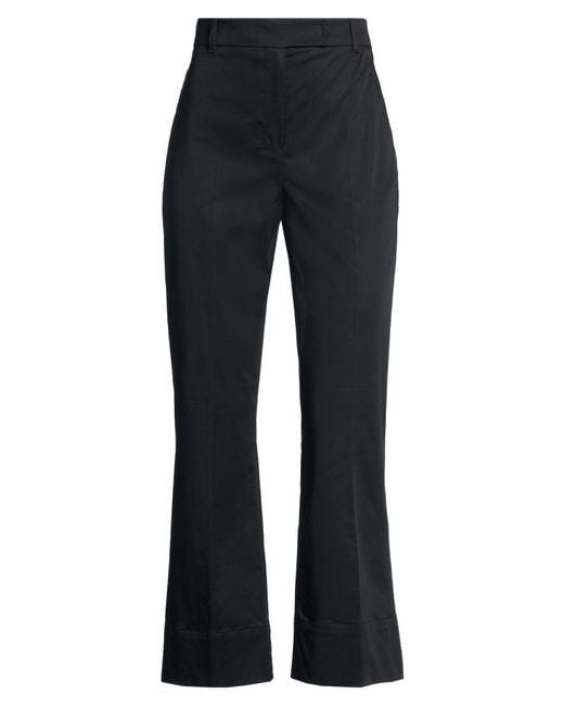 Max Mara Blue Pants Cotton, Elastane