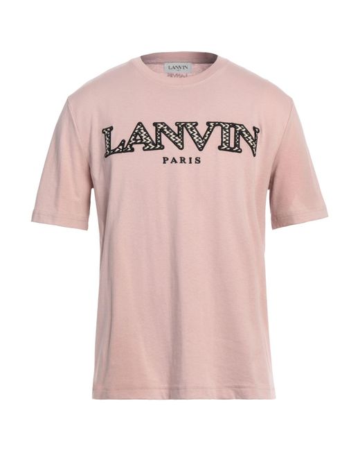 Lanvin Pink T-shirt for men