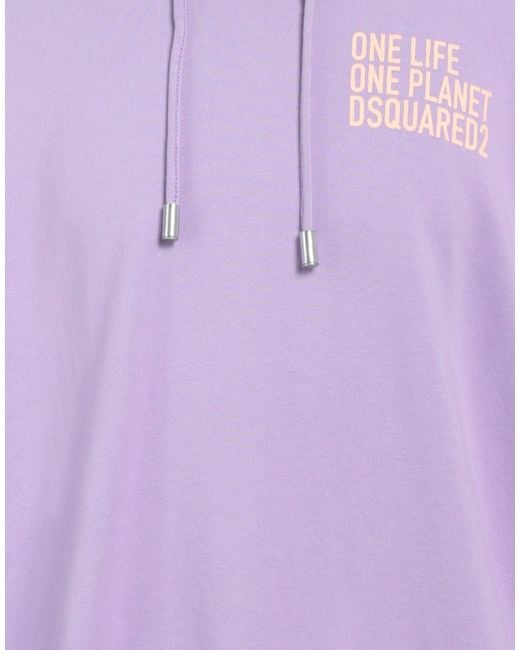 DSquared² Purple Sweatshirt for men
