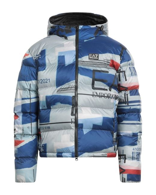 EA7 Blue Puffer for men