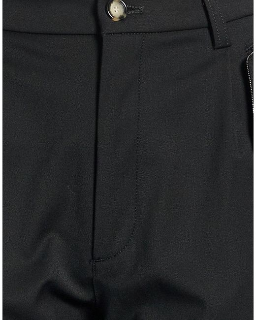 Mason's Blue Pants Polyester, Virgin Wool, Viscose, Elastane