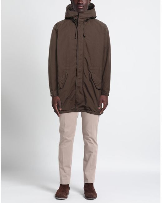 Aspesi Brown Coat for men