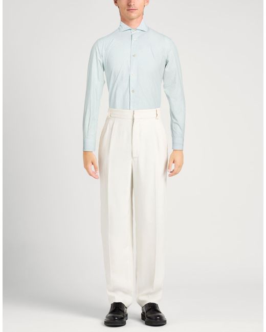 Eleventy Blue Platinum Shirt Cotton for men