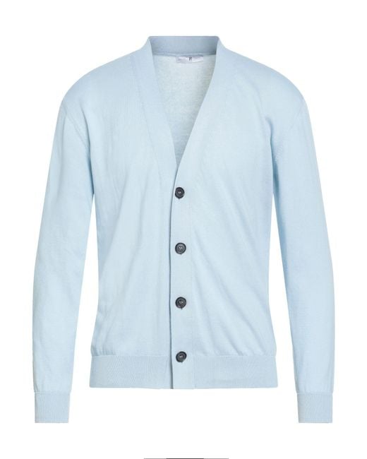 PT Torino Blue Cardigans for men