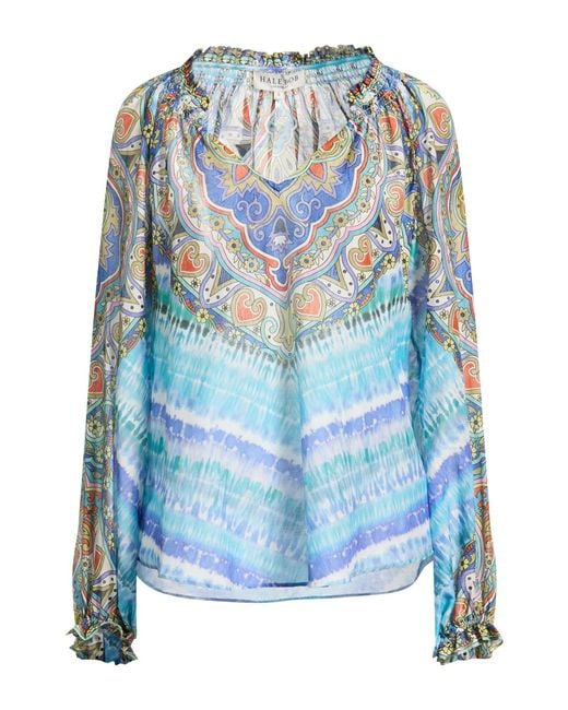 Hale Bob Blue Tops