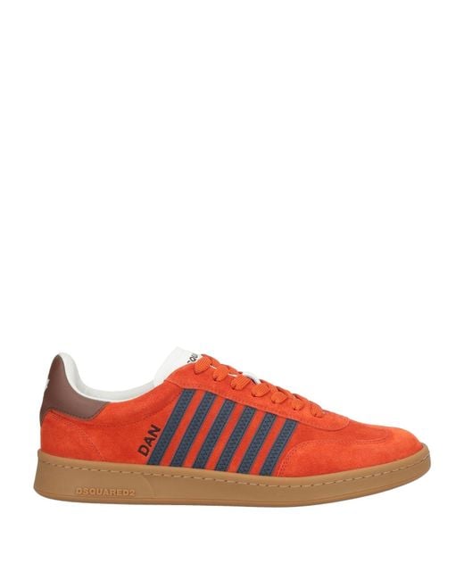 DSquared² Red Sneakers for men