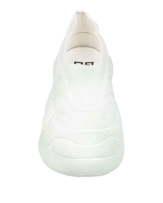 Givenchy White Sneakers Polyester, Polyurethane for men